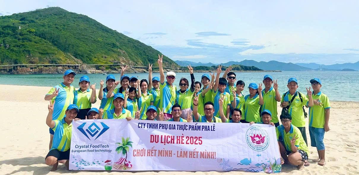 Mùa hè của Cty TNHH Phụ Gia Thực Phẩm Pha Lê từ 13/6-16/6/2025