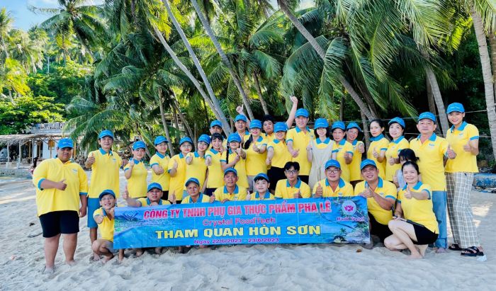 CRYSTAL FOODTECH ORGANIZES SUMMER VACATION FROM 22-23/06/2023 IN HON SON RAI