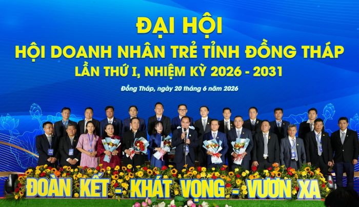 The 1st Congress of the Dong Thap Young Entrepreneurs Association, Term 2026–2031